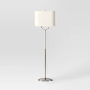 Threshold -  Modern Ring Floor Lamp Finish ETL Listed Silver
